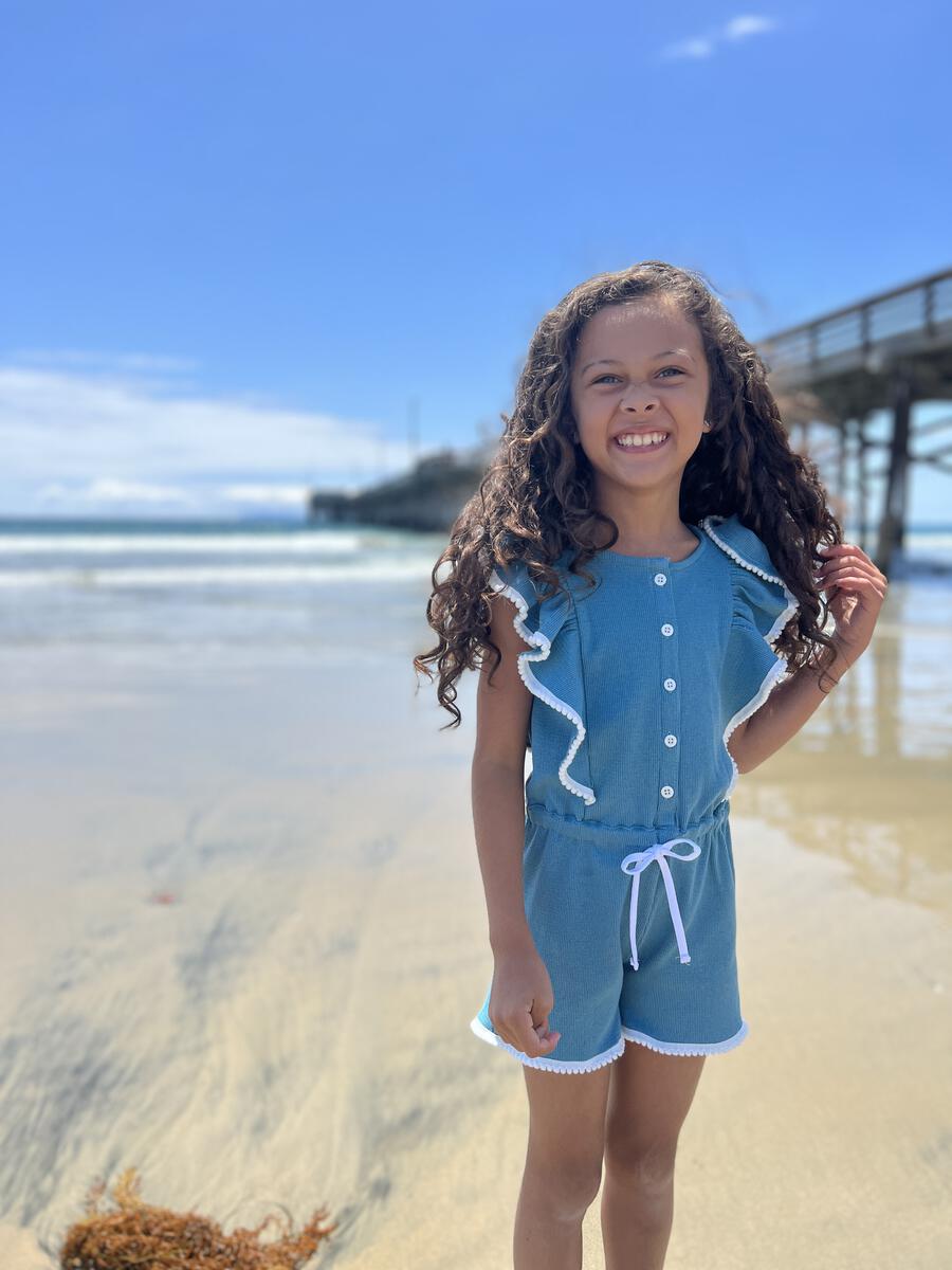 MARIELA ROMPER - BLUE