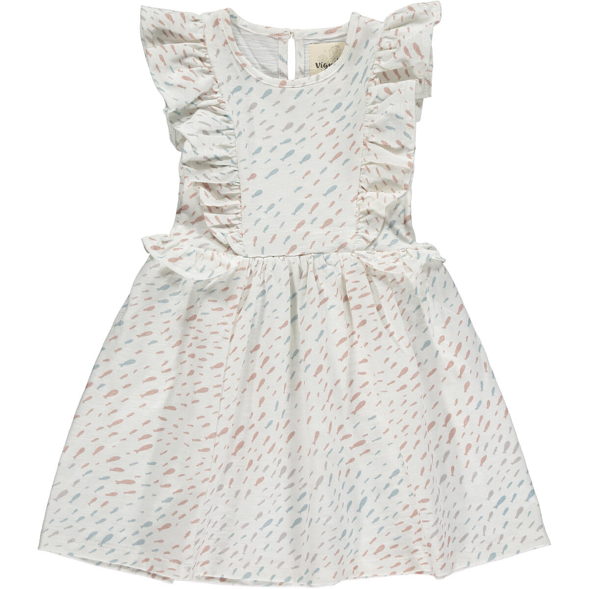 MARIA DRESS - NATURAL FISH