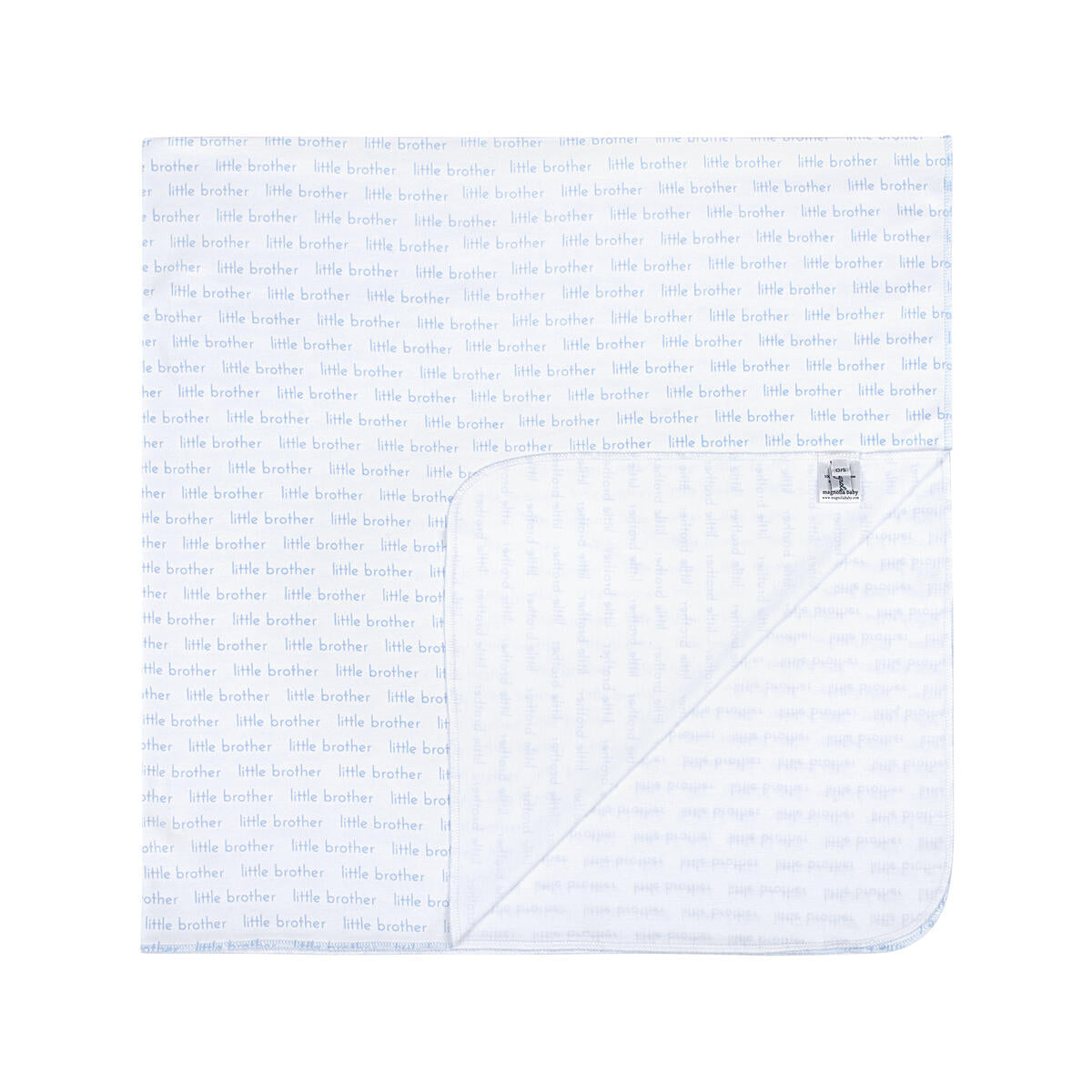 LITTLE BROTHER SWADDLE BLANKET - BLUE