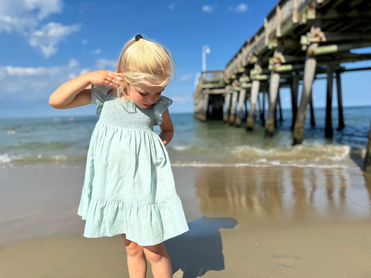 ARIE DRESS - DUSTY TEAL