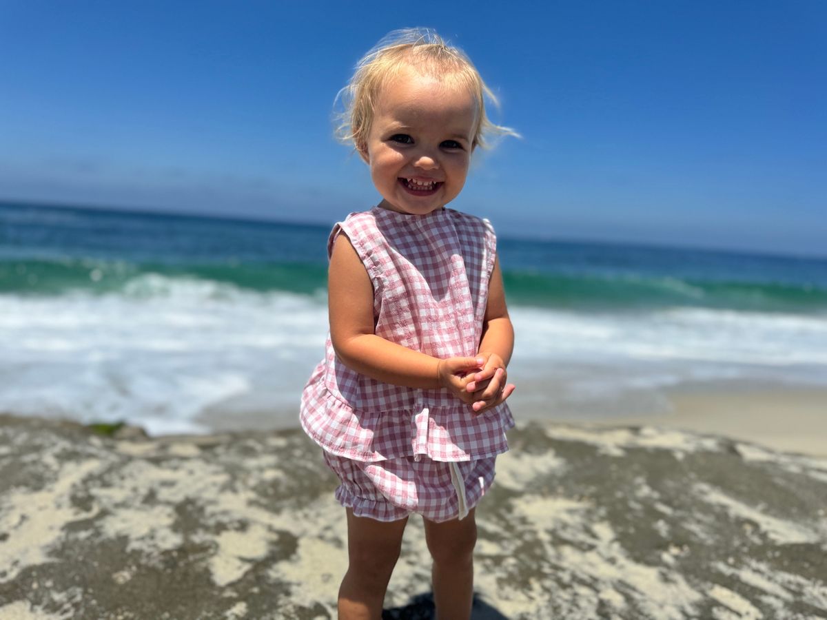 ARIA SET - ROSE PLAID