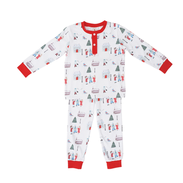 LOUIS LOUNGE SET - CHRISTMAS VILLAGE TOILE