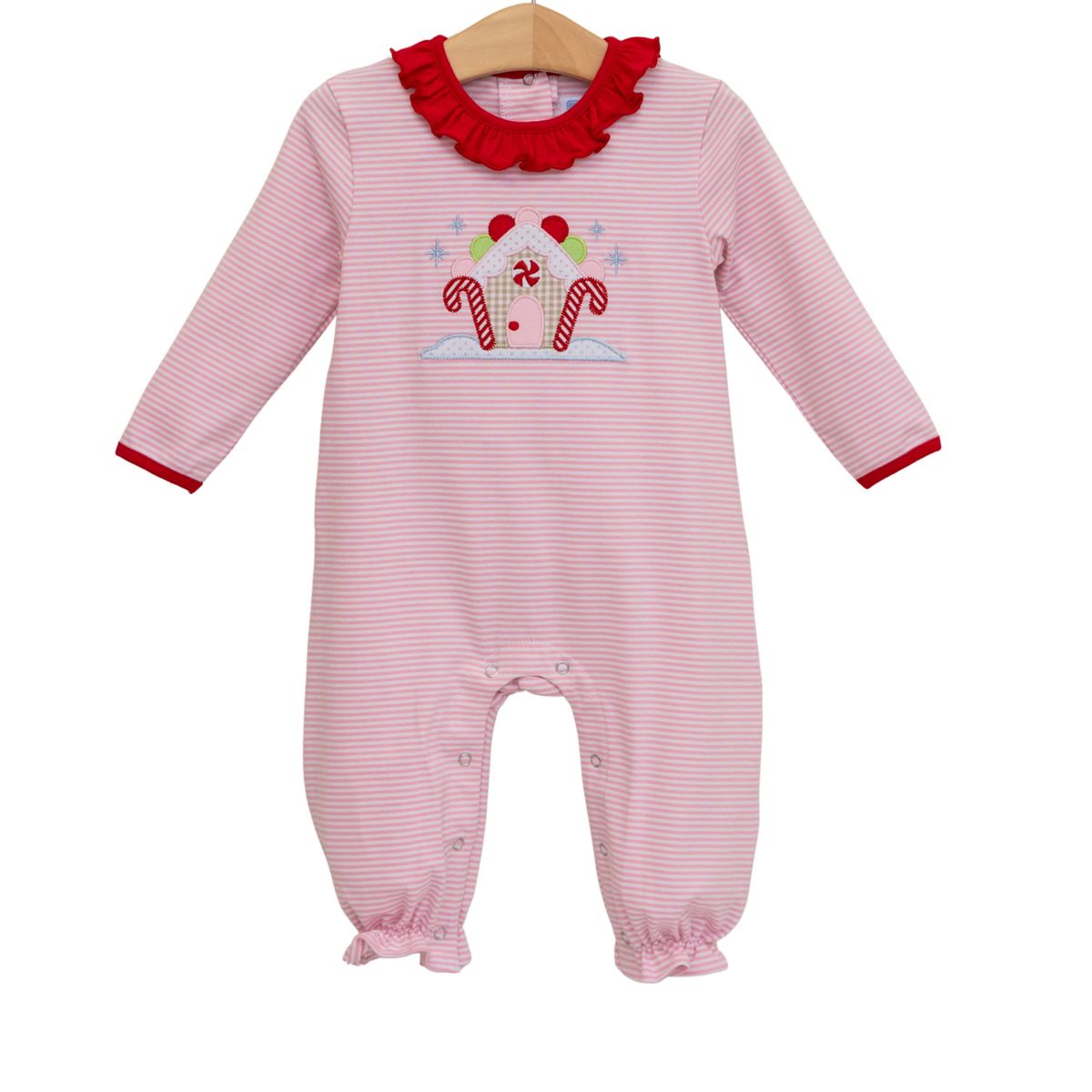GINGERBREAD HOUSE ROMPER