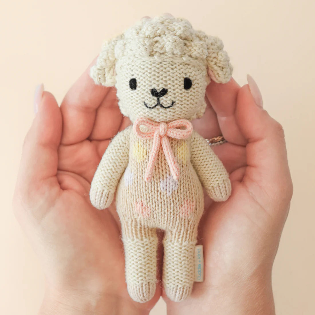 TINY LUCY THE LAMB - PASTEL