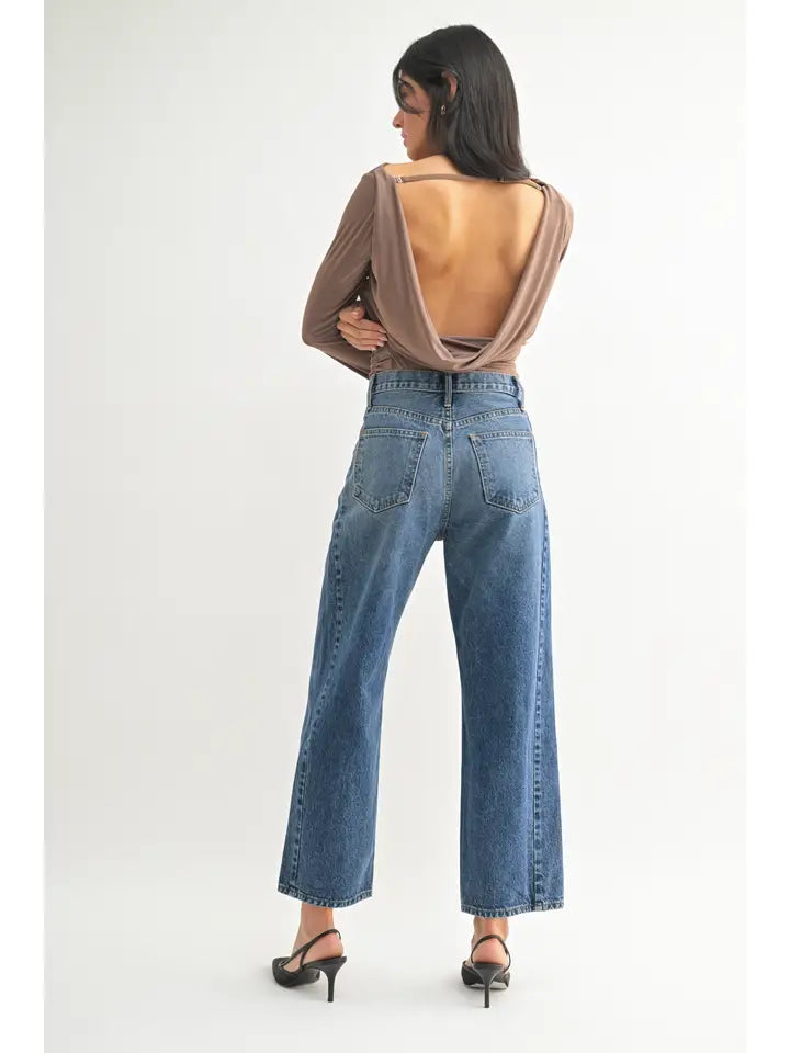 BARREL JEAN TWIST - DK