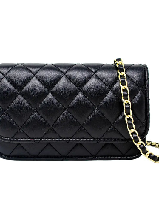 CLASSIC QUILTED BAG - BLACK
