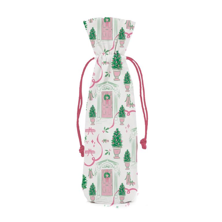 BOTTLE KEEPER POUCH HOME FOR CHRISTMAS
