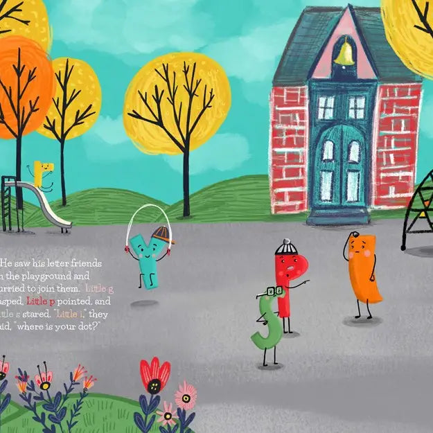 THE LITTLE I WHHO LOST HIS DOT