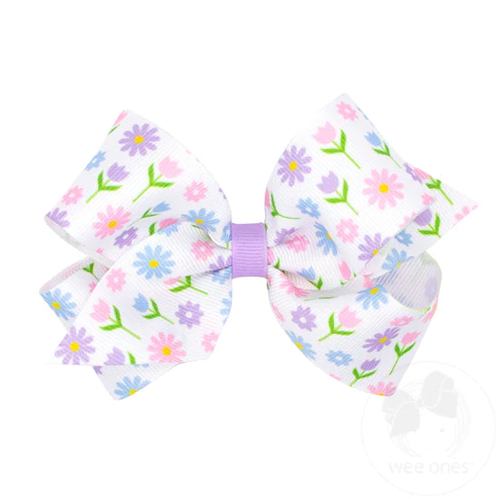 MEDIUM SPRING GROSGRAIN BOW