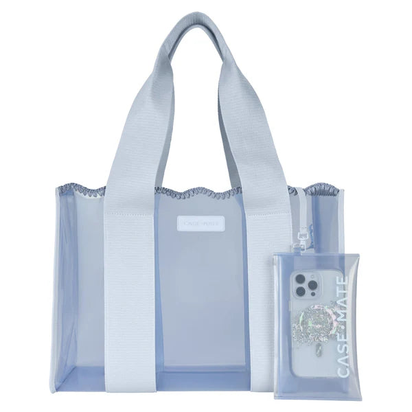 JELLY TOTE BAGS W/PHONE POUCH