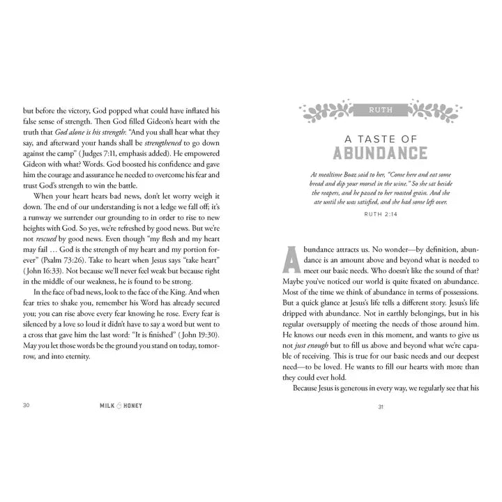 MILK AND HONEY BOOK