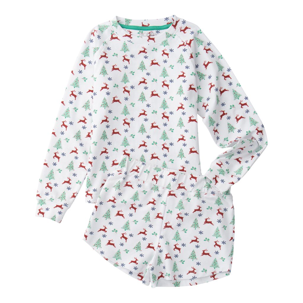 GIRL'S LOUNGE LIFE - CHRISTMAS TREE PRINT