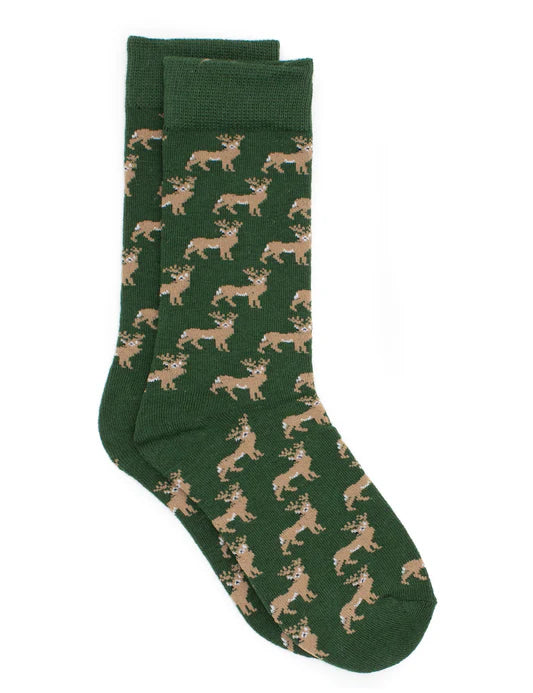 LD BOYS LUCKY DUCK SOCKS - WHITETAIL