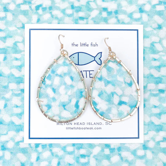 HYDRANGEA PETAL SCHOONER AQUA