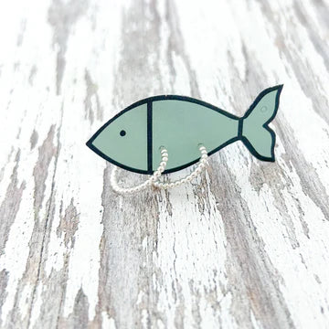 .25" BEADED HOOPS - SILVER