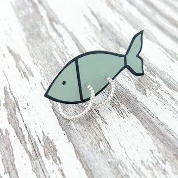 .25" BEADED HOOPS - SILVER