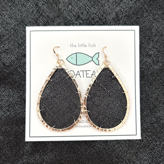 BLACK SHIMMER LINEN SCHOONER