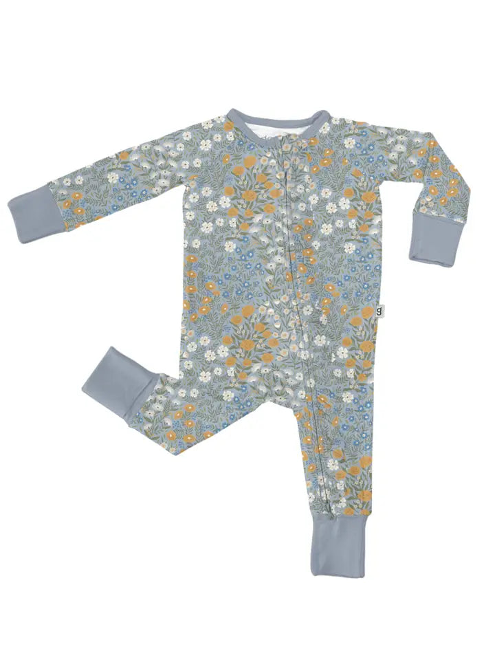 BLUE MEADOW LS CONVERIBLE ZIP PJ