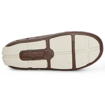 KIDS PRODIGY DRIVER DRIFTWOOD SHOE - BROWN/COCONUT