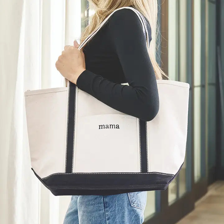 LUXE CANVAS TOTE - MAMA