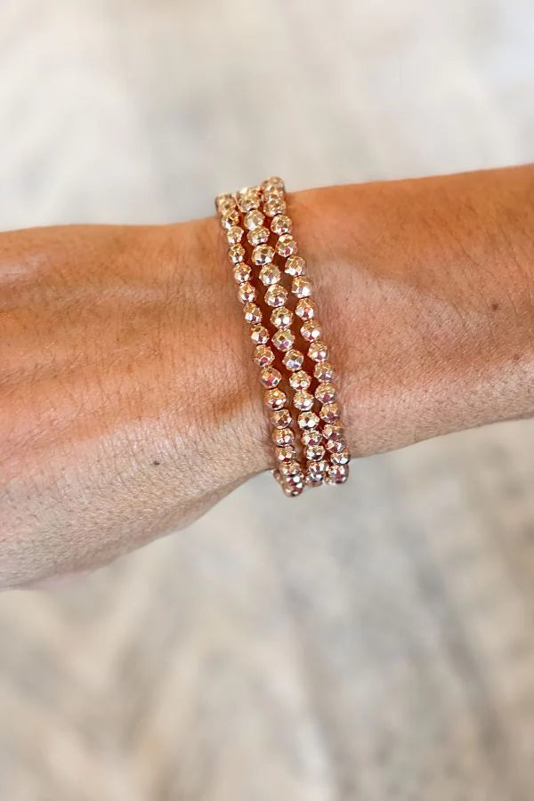 MONOCHROME TRIO BRACELET STACK