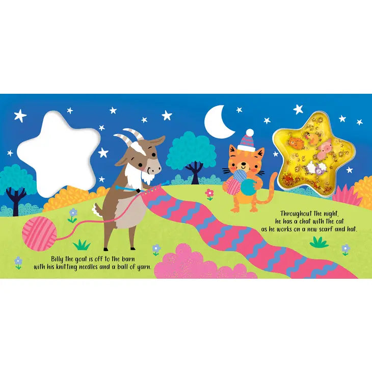 BEDTIME STARRY- TOUCH & FEEL WITH FIDGET CONFETTI GEL POUCH
