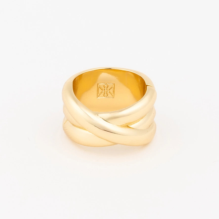 DREW SCARF CHARM - TWISTED BAND