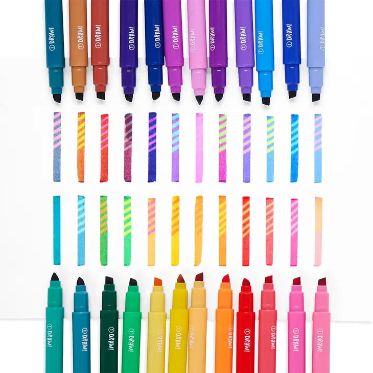 SWITCH-EROO! COLOR-CHANGING MARKERS - SET OF 24