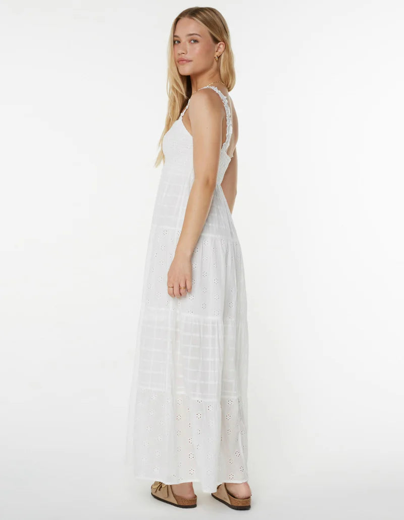 ROXY LILY BLOOM MAXI - WHITE