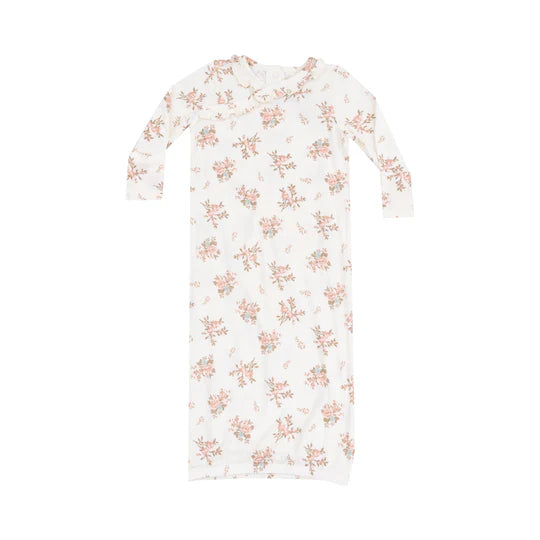 KIMONO GOWN - VINTAGE ROSEBUDS