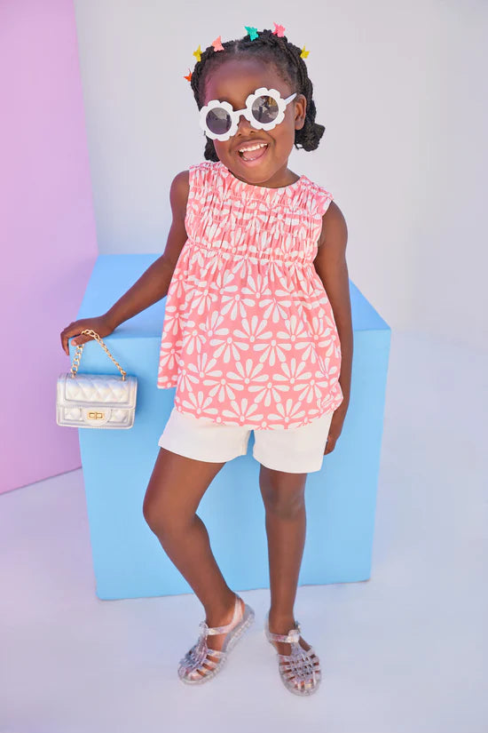 SLEEVELESS ANITA TOP - FAN FLORAL