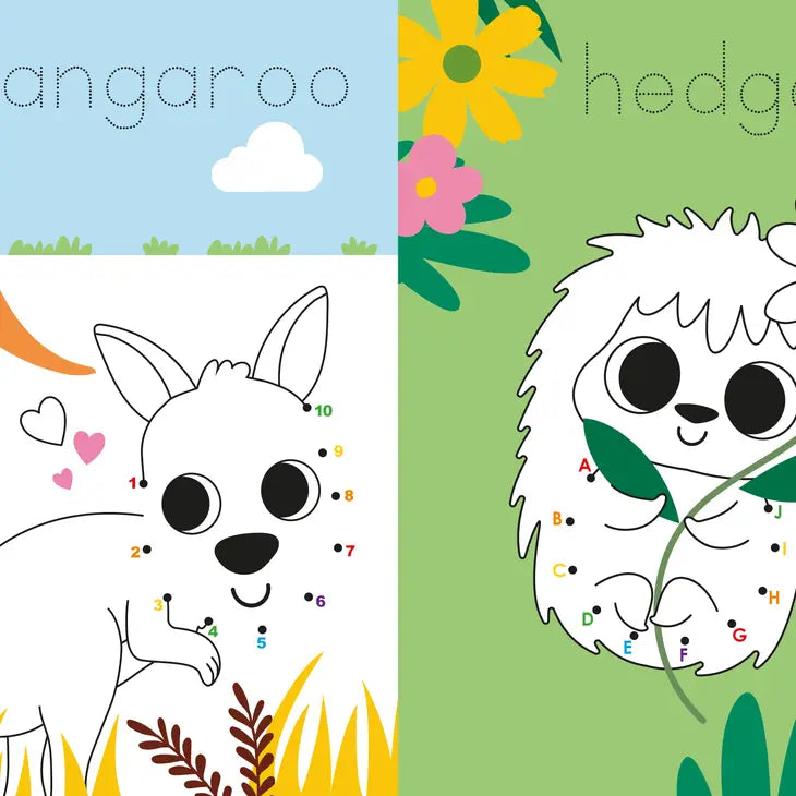 MY FIRST DOT TO DOT ACTIVITY BOOK: BABY ANIMALS