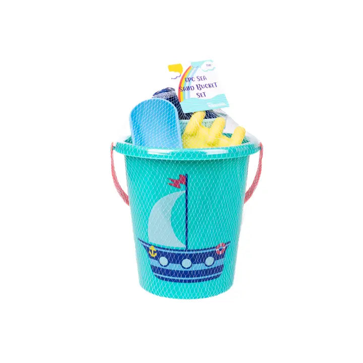6-PIECE SHIP SAND BUCKET SET