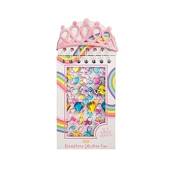 RHINESTONE STICKER BOOK - ASSORTED COLORS