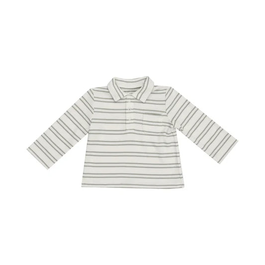LS POLO SHIRT - DESERT SAGE