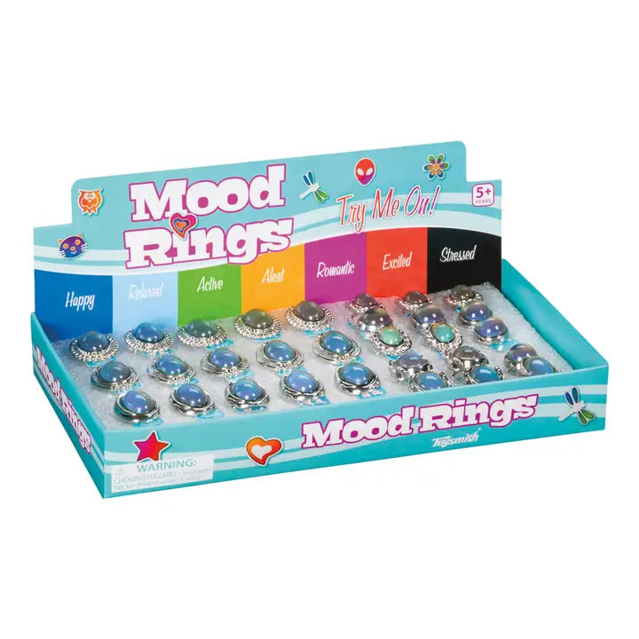 JUMBO MOOD RINGS - ASSORTED