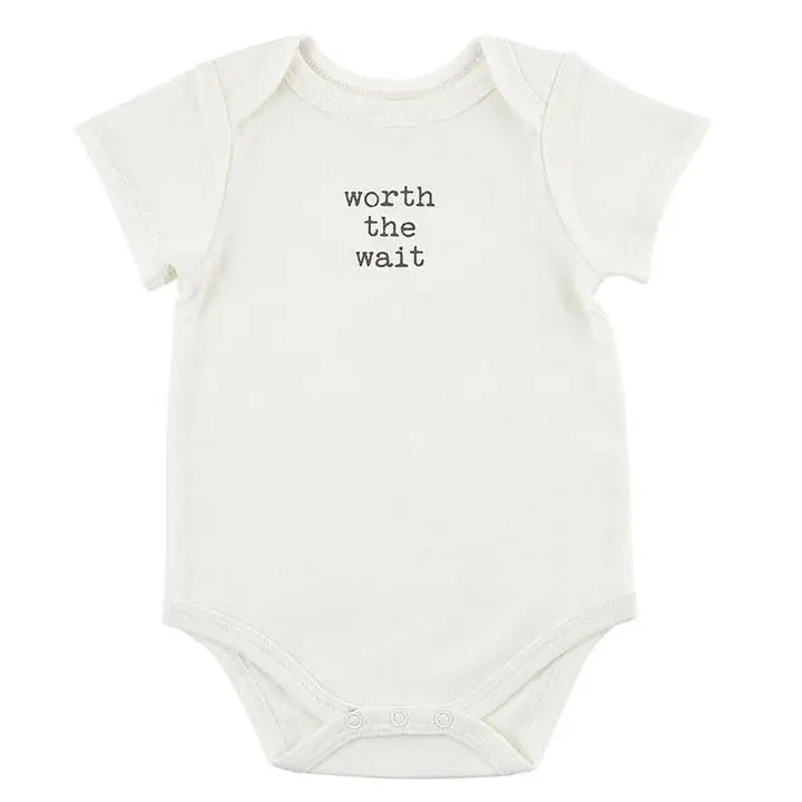 LITTLE BLESSINGS ONESIE - WORTH THE WAIT