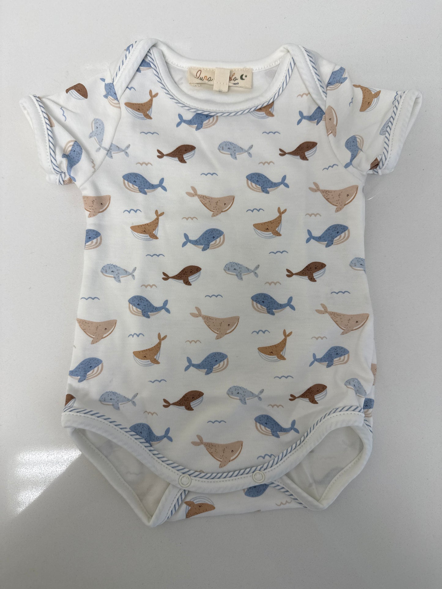 WHALE TALES BODYSUIT - IVORY