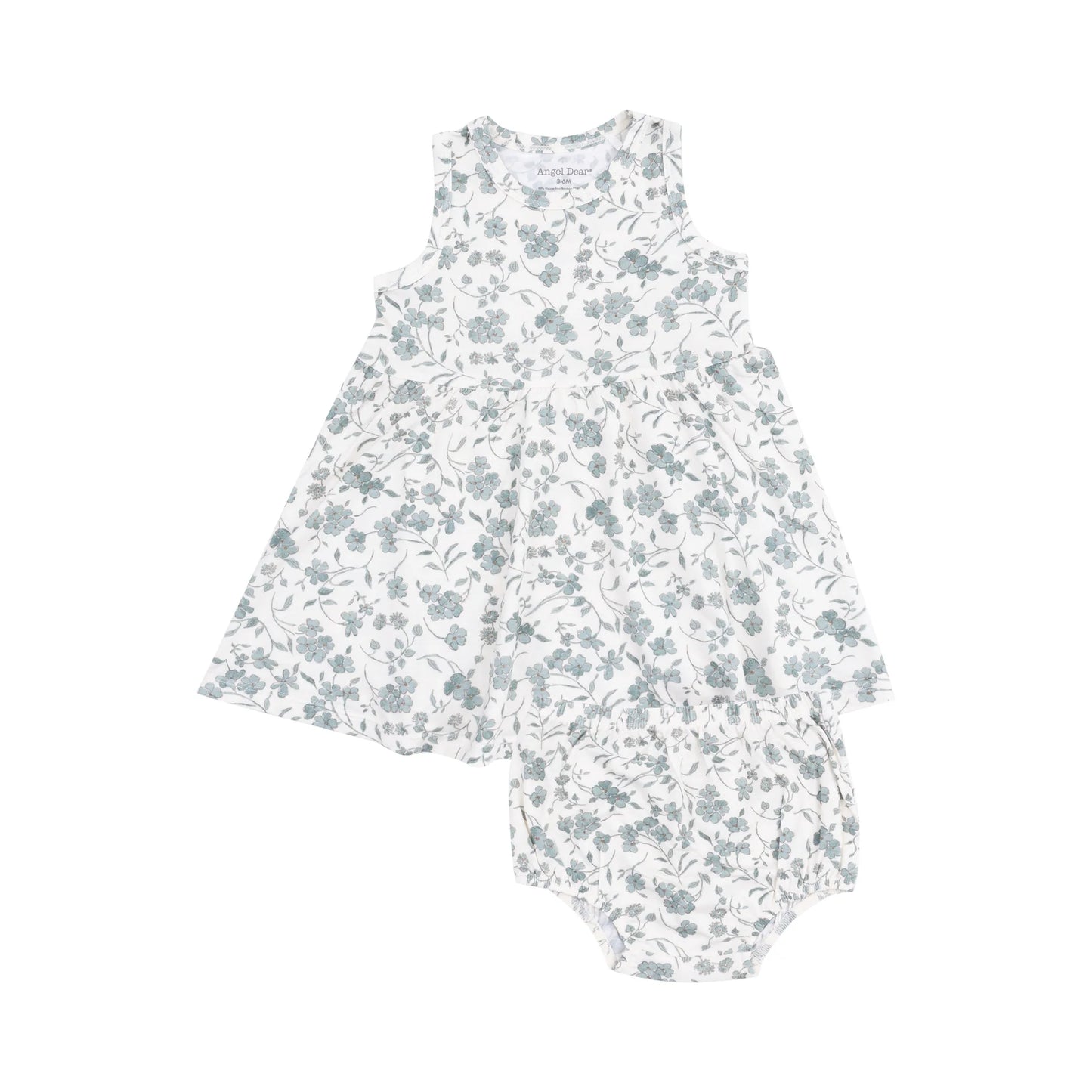 TANK DRESS - BABY'S BREATH FLORAL