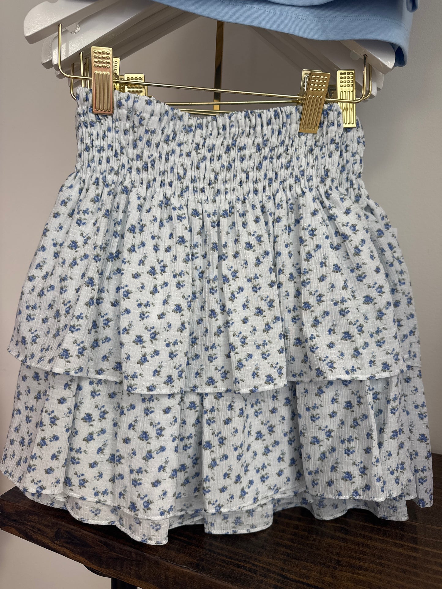 AUDREY SKIRT - BLUE