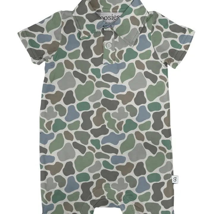 SS POLO ROMPER - CAMO