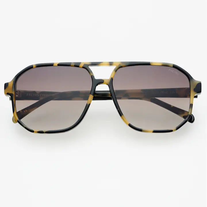 BILLIE AVIATOR SUNGLASSES - TORTOISE