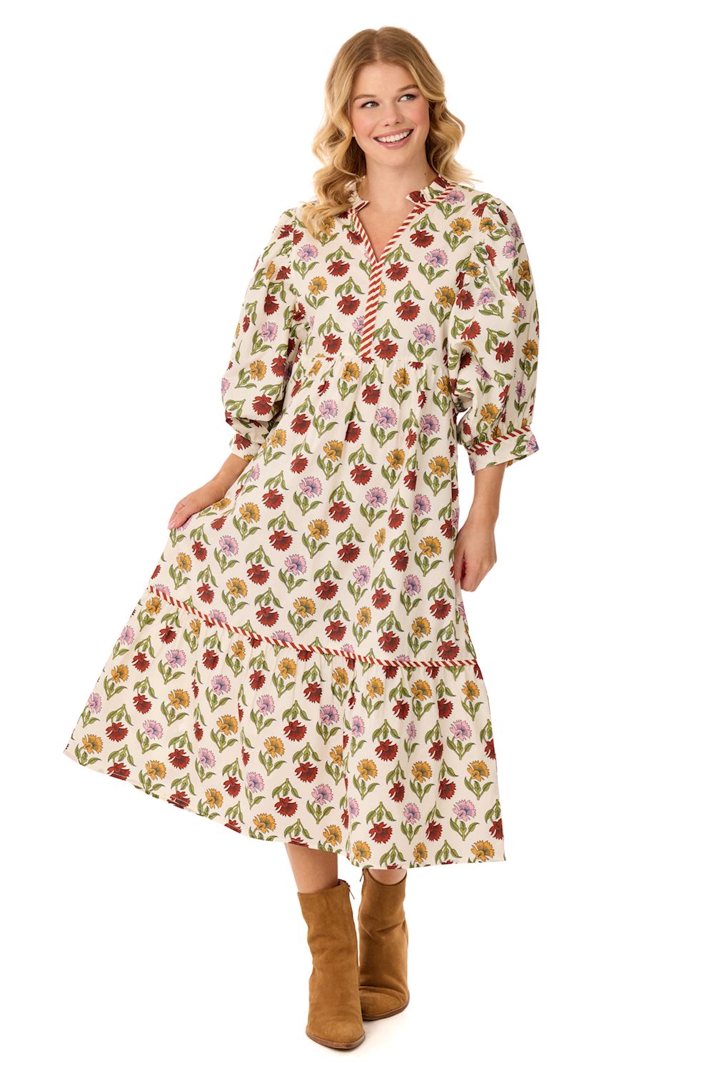 HARVEST MIDI DRESS