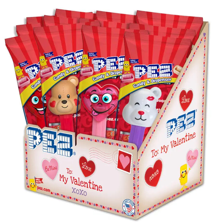 VALENTINE'S DAY PEZ CANDY