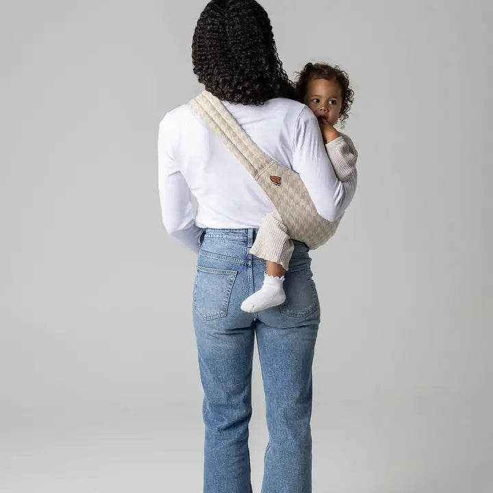 THE MONARCH TODDLER SLING - HOUNDSTOOTH