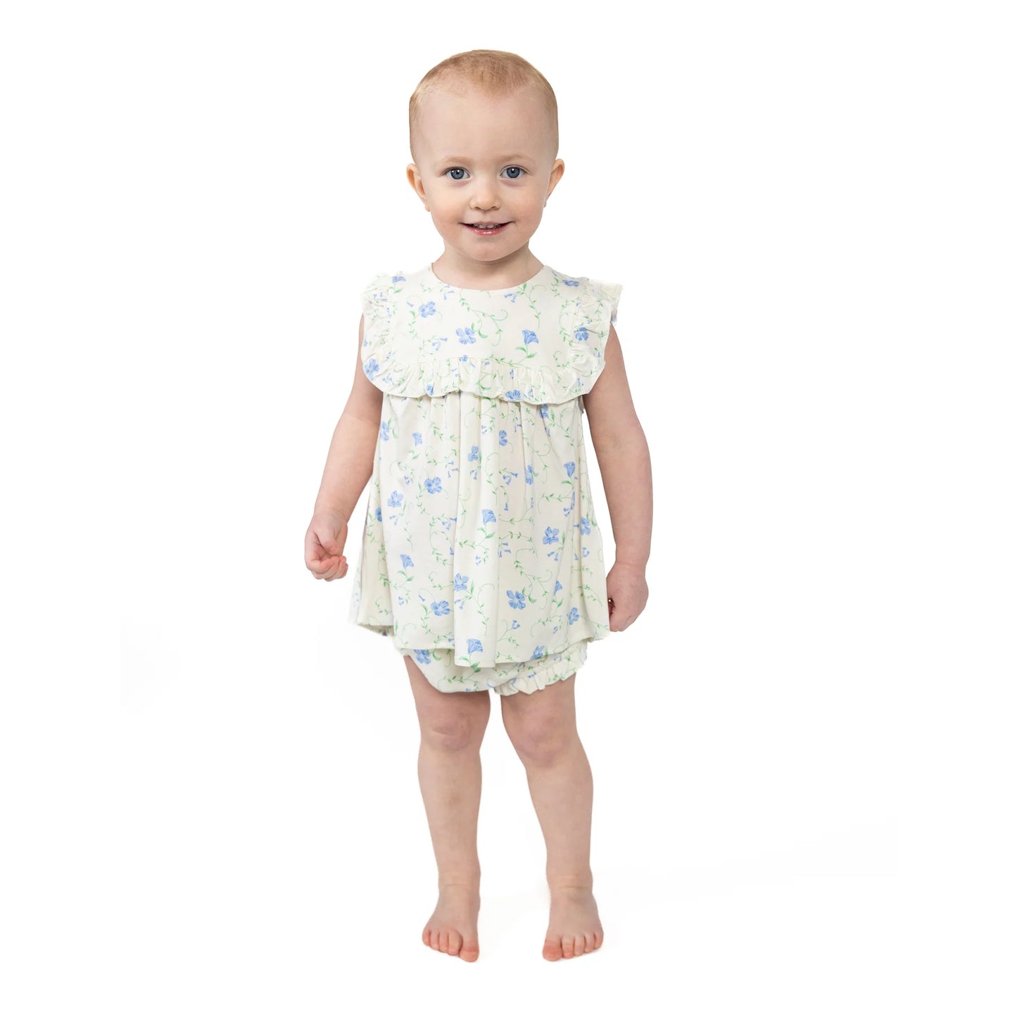 RUFFLE TOP AND BLOOMERS - SWEET VINES