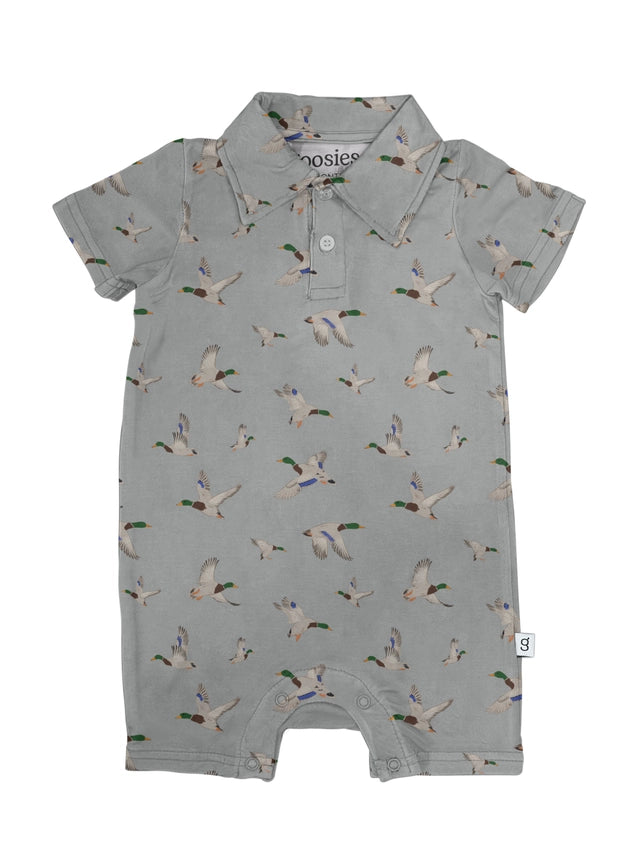 POLO ROMPER - MALLARDS