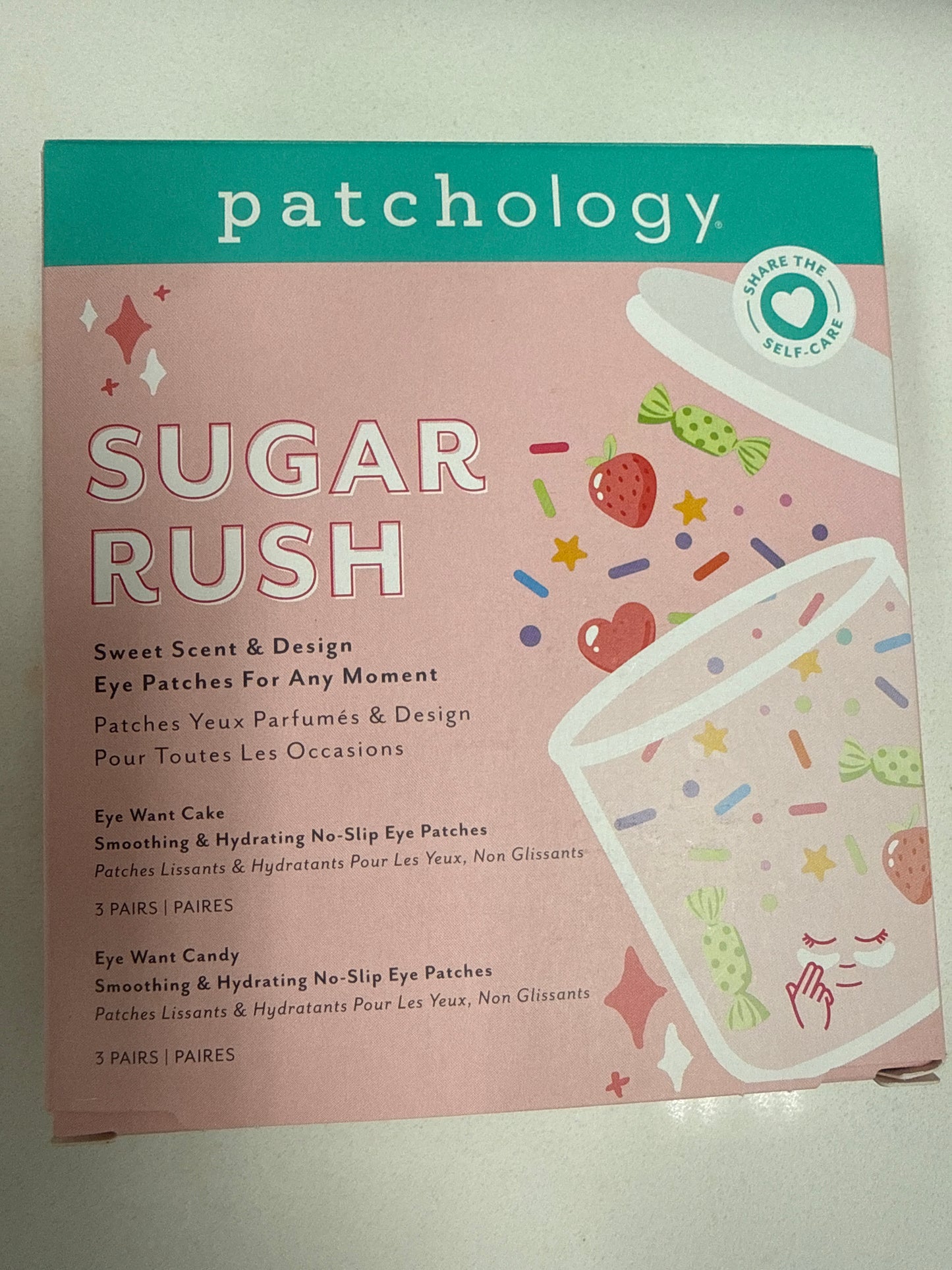PATCHOLOGY SUGAR RUSH EYE PATCHES
