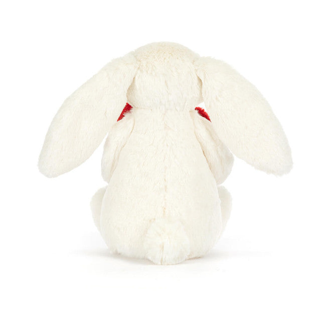 BASHFUL RED LOVE HEART BUNNY - MEDIUM