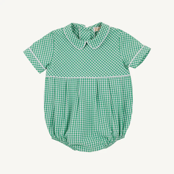 BRADOFRD BUBBLE - GIBSON ISLAND GREEN MINI GINGHAM